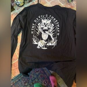 Devils Threeway Longsleeve Tee Size 2X